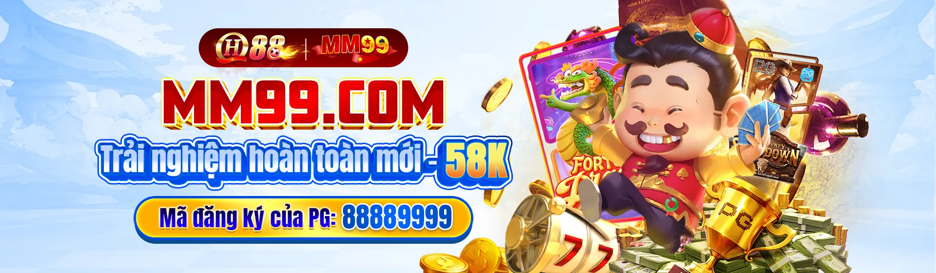 Hình ảnh chính Nổ Hũ 66club với các biểu tượng may mắn và jackpot lớn
